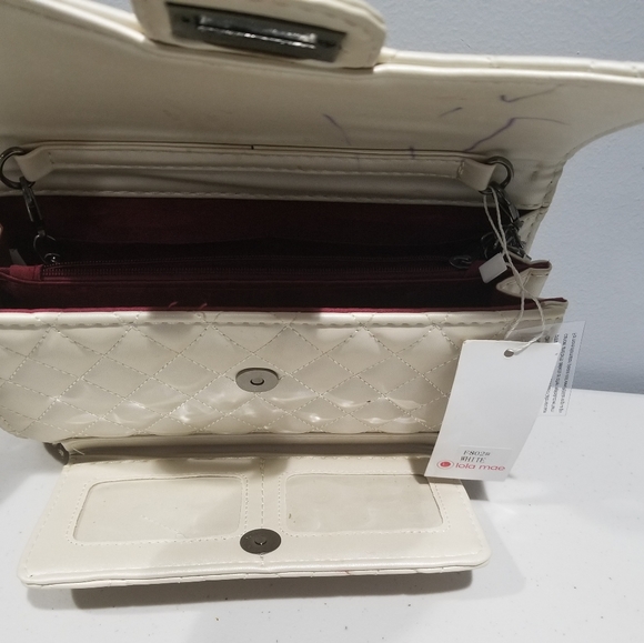 Faux Leather Quilted Crossbody - Picture 2 of 5